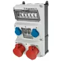 MENNEKES AMAXX nástenná kombinácia zásuviek 930014, 32A 400V, 2x CEE + 2x Schuko, IP44