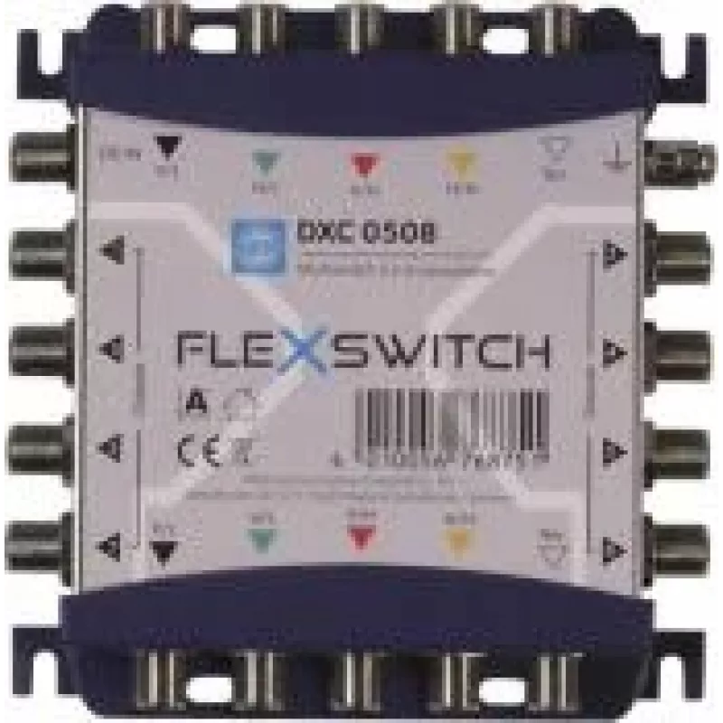 WISI DXC0508 FLEXSWITCH multiswitch 5-in-8 kaskádovateľný SAT/TERR 76875