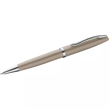 Pelikan Jazz Noble Elegance guľôčkové pero, taupe kov, rotačný mechanizmus, stredná modrá náplň 300010130