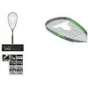 TALBOT TORRO squashová raketa Pro 6000, čierna / zelená, ofenzívna, Y-konštrukcia, 1 ks (251006)