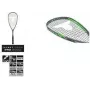 TALBOT TORRO squashová raketa Pro 6000, čierna / zelená, ofenzívna, Y-konštrukcia, 1 ks (251006)