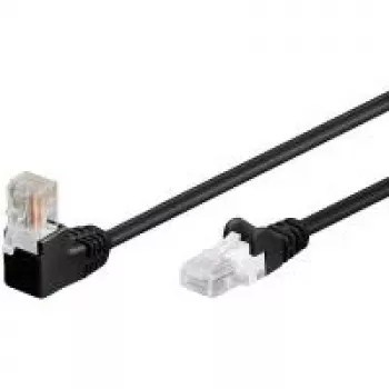 Wentronic 94173 Cat5e U/UTP RJ-45 sieťový patch kábel, 0,5 m, čierny