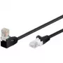Wentronic 94173 Cat5e U/UTP RJ-45 sieťový patch kábel, 0,5 m, čierny