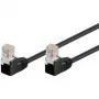 Wentronic 96086 Cat5e U/UTP RJ45 patch kábel, čierny