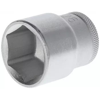 GEDORE 1/2 palca pohon 6-hranná gola, 26 mm, chróm-vanádiová oceľ, matne chrómovaná 6132070