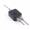 SHIVERPEAKS manuálny sieťový switch, 3-portový, čierny BS08-01100