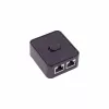 SHIVERPEAKS manuálny sieťový switch, 3-portový, čierny BS08-01100