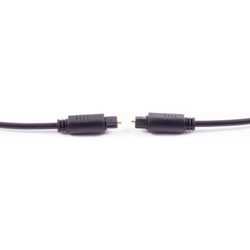 SHIVERPEAKS 3,0 m Toslink na Toslink optický audio kábel, pozlátené konektory, čierny BS69004-3.0