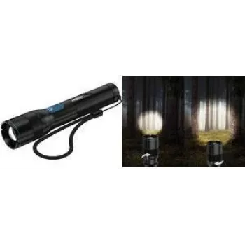 ANSMANN Adventure TA1800RF nabíjateľná LED baterka, 1800 lúmenov, USB-C, čierna 1600-0763