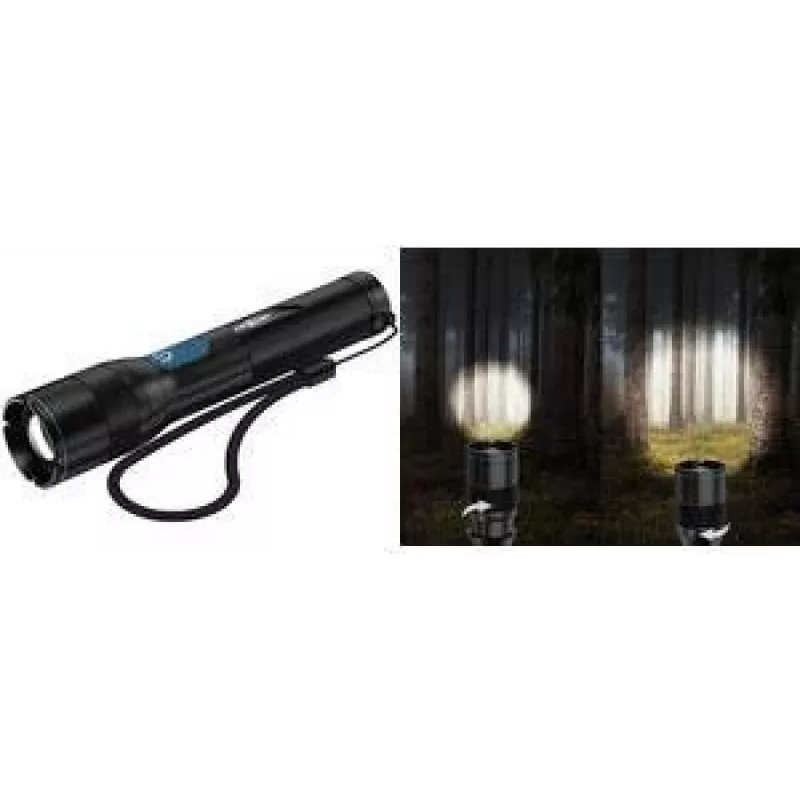 ANSMANN Adventure TA1800RF nabíjateľná LED baterka, 1800 lúmenov, USB-C, čierna 1600-0763
