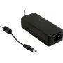 MEAN WELL GST60A48-P1J 60W 48V AC/DC stolný napájací zdroj s 2,1x5,5mm DC konektorom
