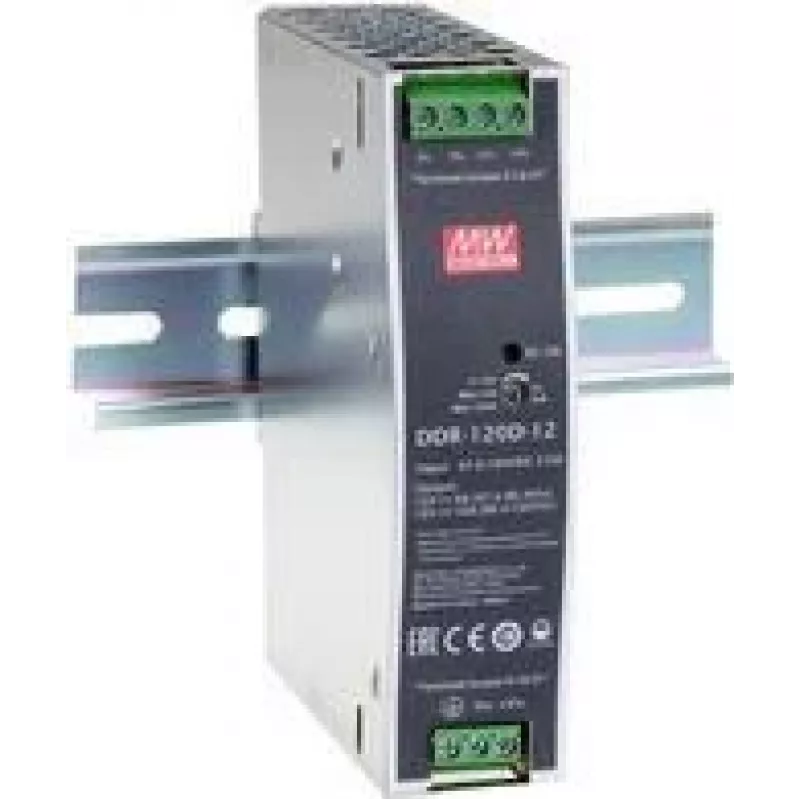 MEAN WELL DDR-120B-24 DIN lištový napájací zdroj 120W 24V 5A
