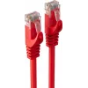 SHIVERPEAKS BASIC-S Cat.6A U/UTP patch kábel, červený, 30 m, RJ45, 10 Gbps BS08-35484