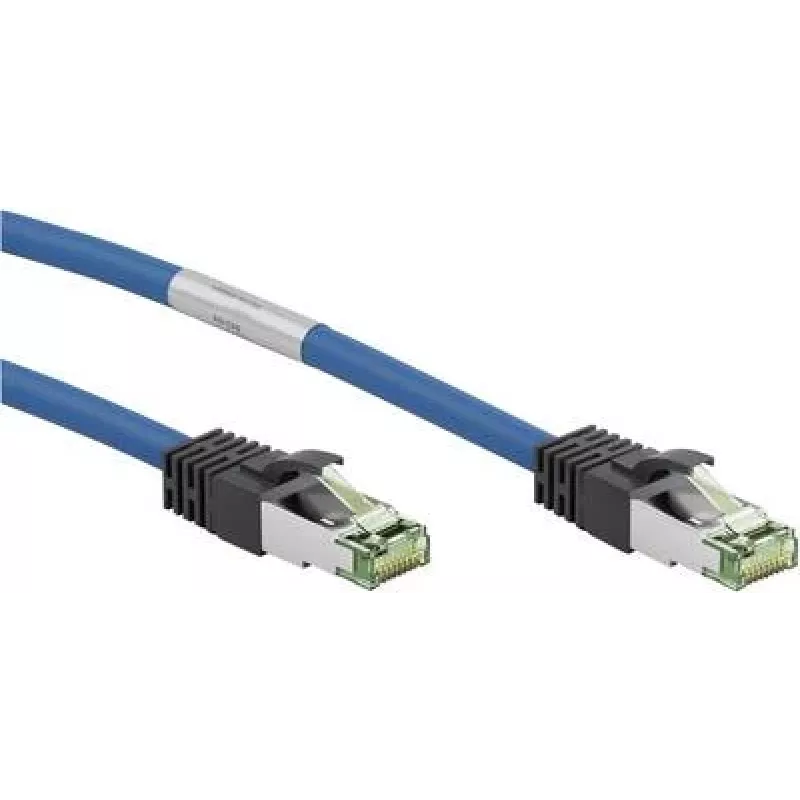 WENTRONIC Goobay CAT 8.1 patch kábel, S/FTP (PiMF), modrý, 20 m - LSZH bez halogénov, meď AWG 24 55119