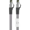 Wentronic Goobay CAT 8.1 patch kábel, S/FTP (PiMF), sivý, 20 m - LSZH bez halogénov, meď AWG 24 (55143)