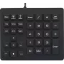 Renkforce USB numerická klávesnica odolná proti striekajúcej vode, prachu, s trackballom čierna (RF-4791687)