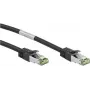 Wentronic Goobay CAT 8.1 patch kábel, S/FTP (PiMF), čierny, 20 m, LSZH, meď AWG 24 66728