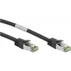 Wentronic Goobay CAT 8.1 patch kábel, S/FTP (PiMF), čierny, 20 m, LSZH, meď AWG 24 66728