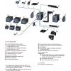 SIEMENS SIRIUS 3RT2 výkonový stýkač 5,5 kW 400 V 12 A 24 V DC 2NO+2NC skrutkové svorky 3RT20171BB443MA0