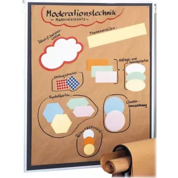 FRANKEN moderátorský papier UMZ MP, 80 g/m², hnedý, 100 listov, 1400 x 1100 mm, zrolovaný