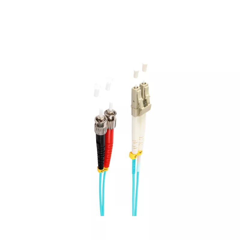 shiverpeaks BS77945/3 LWL patch kábel 5 m LC ST OM3 aqua