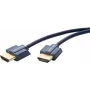 ClickTronic 70703 HDMI kábel 1,5 m HDMI Type-A konektor samec na samec modrý 4K 60Hz 18Gbps