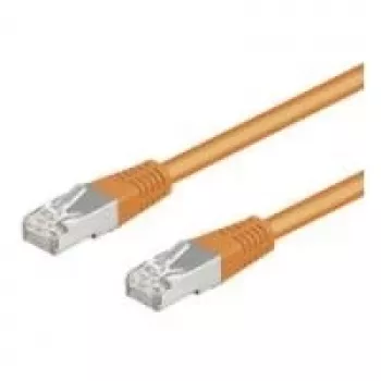 Wentronic 93460 Cat5e F/UTP patch kábel, RJ45 konektor samec na RJ45 konektor samec, 0,5 m, sivý EAN:4040849934605