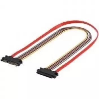 Wentronic Goobay interný PC napájací predlžovací kábel 0,3 m Molex 4-Pin konektor samec na samica 93945