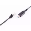 SHIVERPEAKS USB-A na RJ45 Gigabit Ethernet adaptérový kábel, 1m, čierny BS13-52025