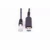 SHIVERPEAKS USB-A na RJ45 Gigabit Ethernet adaptérový kábel, 1m, čierny BS13-52025