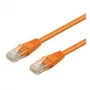 Wentronic Goobay CAT 5e patch kábel U/UTP oranžový 0,25m CCA 95201