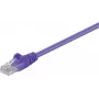Wentronic 1m Cat5e UTP RJ-45 patch kábel, fialový 95219-GB