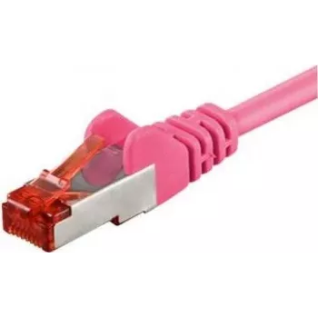Wentronic CAT6 S/FTP patch kábel, purpurový, 1m 93434