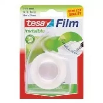 tesa fólia + ručný odrezávač sada, matná-neviditeľná lepiaca páska 19 mm x 33 m, PP fólia, popisovateľná (57414-00005-03)