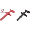 VOLTCRAFT krokosvorka s 4-mm konektorom CAT III 1000 V, CAT IV 600 V čierna/červená MSK-116 (VC-8371750)