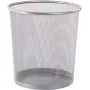 Westcott drôtený odpadkový kôš, 12,3 L, strieborný, okrúhly, 230 x 270 mm E-744607 00