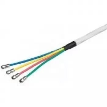 Wentronic Goobay 80 dB Quattro koaxiálny anténny kábel s F konektormi, 2x tienený, CCS, 10 m 67330