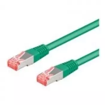 Wentronic 95647 prepojovací kábel CAT6, RJ45 samec–samec, 25 m, zelený