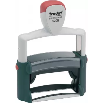 Trodat Professional 5205 samofarbiaca textová pečiatka, 6 riadkov, 66 x 22 mm, čierna poduška súčasťou