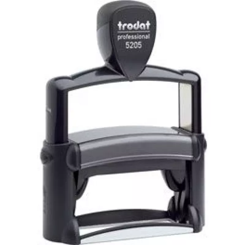Trodat Professional 5205 samofarbiaca textová pečiatka, 6 riadkov, 66 x 22 mm, čierna poduška súčasťou