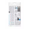 tesa KITCHEN Powerstrips náhradná sada pre zásuvky skriniek – 15 lepiacich prúžkov, biela (70064-00000-00)