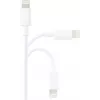 Renkforce USB 2.0 USB-A na Apple Lightning kábel 1m biela matná RF-5724084