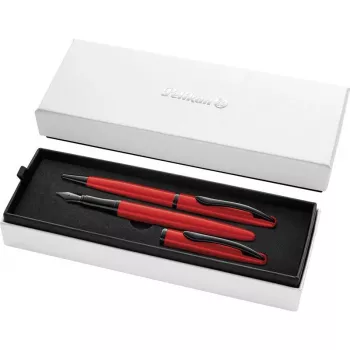Pelikan Jazz Noble Elegance písacia sada červená - plniace pero a guľôčkové pero 400198410