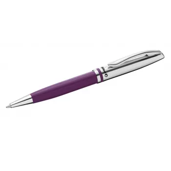 Pelikan Jazz Classic guličkové pero, fialový kov, rotačný mechanizmus, modrý atrament, Medium 300013899
