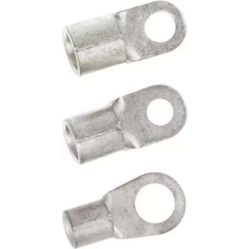 LAPP káblová okružná svorka 10 mm², otvor 6,5 mm, neizolovaná, 100 ks 63204245
