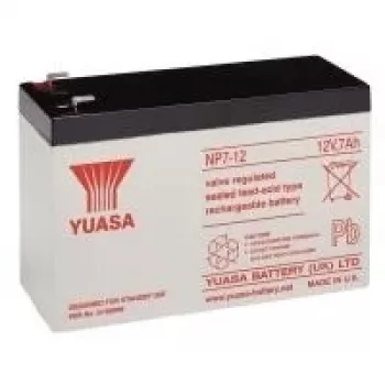 YUASA NP7-12L olovená batéria (VRLA) 12V 7Ah nabíjateľná batéria 48611