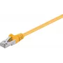 Wentronic Goobay CAT 5e patch kábel, F/UTP, žltý, 7,5 m - CCA hliník-meď (50169)
