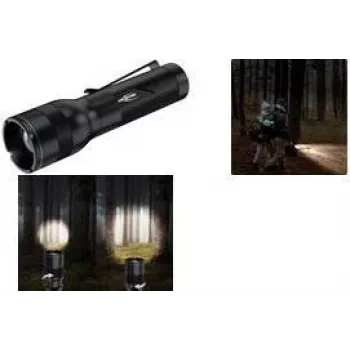 ANSMANN Adventure TA500BF LED baterka, čierna s klipom na opasok, 470 lúmenov, zaostrovacia, IPX4 1600-0762