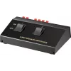Wentronic Goobay prepínač reproduktorov, čierny - prepája až 2 páry reproduktorov (60928)
