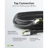 Wentronic Goobay CAT 8.1 patch kábel S/FTP (PiMF), sivý, 0,5 m 61114